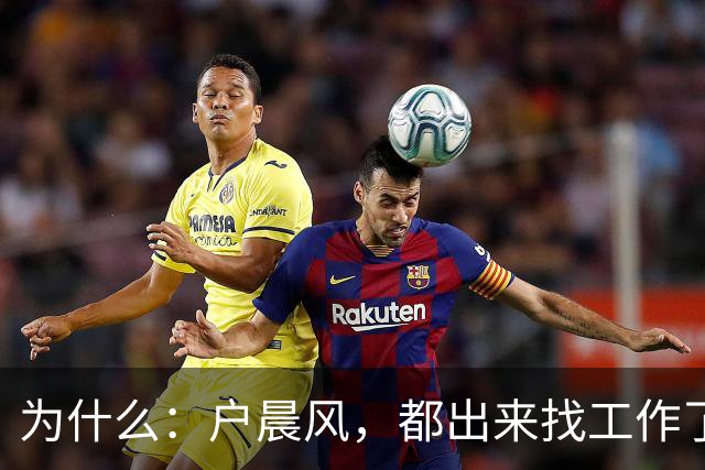 为什么：户晨风，都出来找工作了？